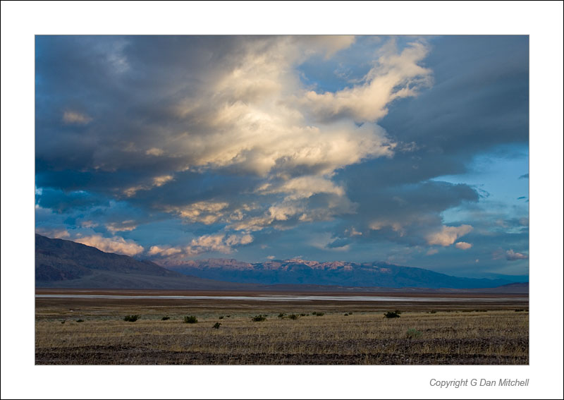 DawnDeathValley2006|04|05: Dawn Sky. Death Valley National Park. April 5, 2006. &copy; Copyright G Dan Mitchell.