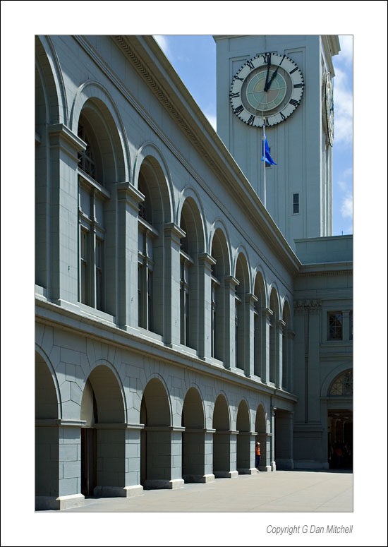 FerryBuilding2006|08|25: Ferry Building. San Francisco, California. August 25, 2006. &copy; "copyright G Dan Mitchell".    keywords: ferry building san francisco california color photograph