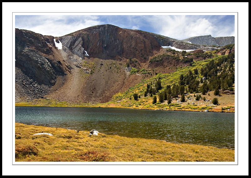 SpillwayLakeKunaCrest2005|09|18: Spillway Lake and Kuna Crest. Yosemite National Park. September 18, 2005. © Copyright G Dan Mitchell.
