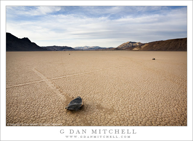 Crossed Tracks, Racetrack Playa