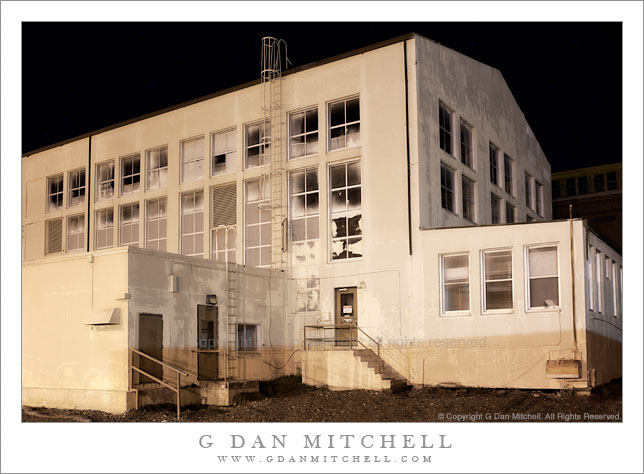 Abandoned Building, Night