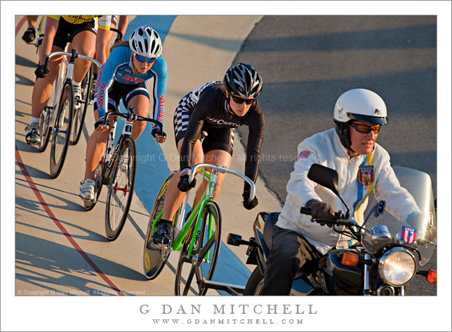 Motorpacing the Women's Keirin - American Velodrome Challenge