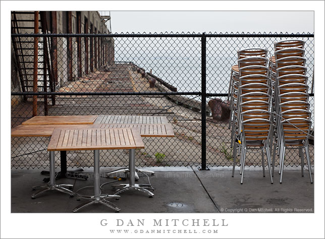 Chairs and Tables, San Francisco Bay