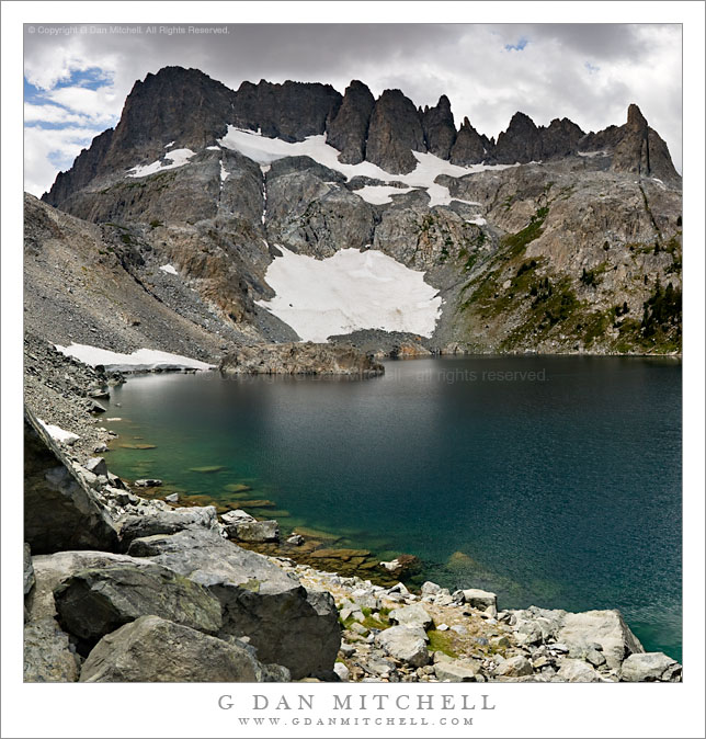Iceberg Lake, Minarets Iceberg Lake, Minarets