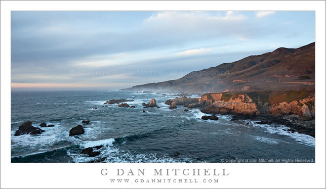 Sunset Surf, Big Sur Coastline Sunset Surf, Big Sur Coastline