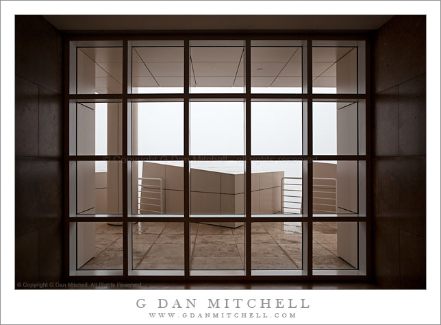 Window at End of Hallway, Getty Center Window at End of Hallway, Getty Center