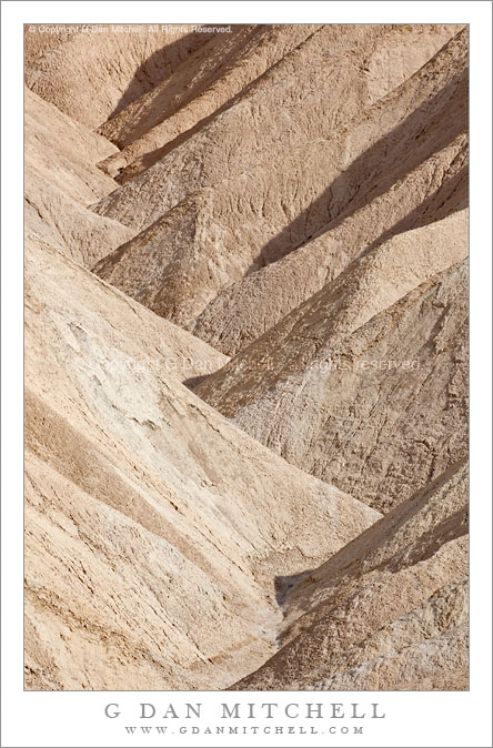 Sunlit Gully, Zabriskie Point Sunlit Gully, Zabriskie Point