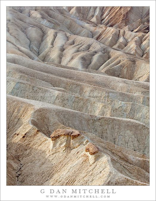 Erosion Patterns, Morning Light - Zabriskie Point Erosion Patterns, Morning Light - Zabriskie Point