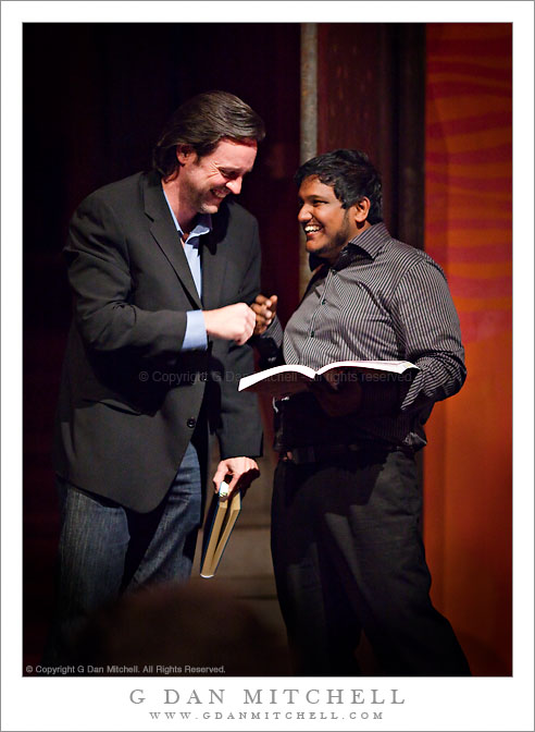 James Bobick (Guglielmo) and Asitha Tennekoon (Ferrando) in "Così fan tutte: Some Assembly Required"