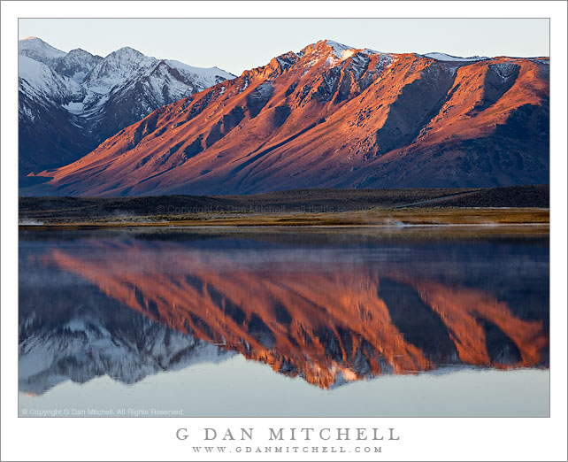 McGee Mountain and Little Alkali Lake, Dawn McGee Mountain and Little Alkali Lake, Dawn