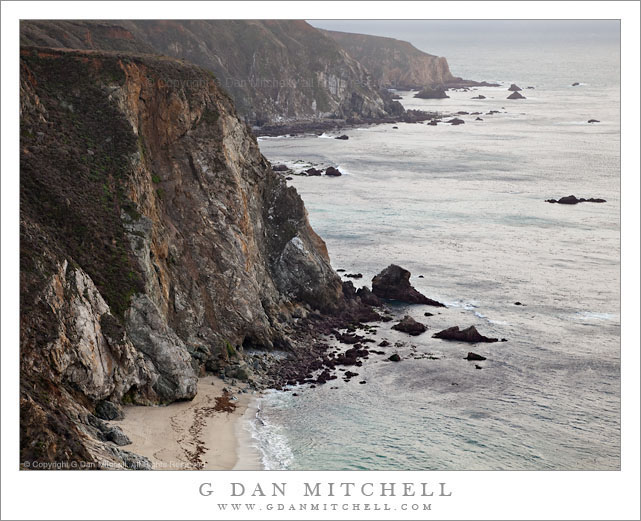 Big Sur Coast Near Bixby Creek, Winter Big Sur Coast Near Bixby Creek, Winter