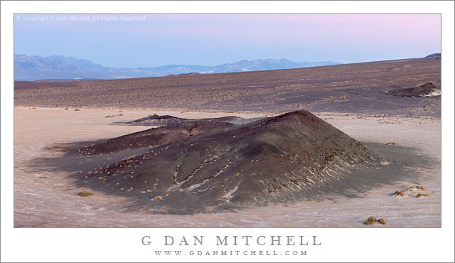 Hill Near Mesquite Flat, Dusk Hill Near Mesquite Flat, Dusk
