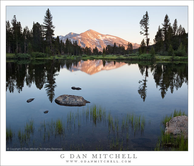 Mammoth Peak Reflected in Tioga Tarn Mammoth Peak Reflected in Tioga Tarn