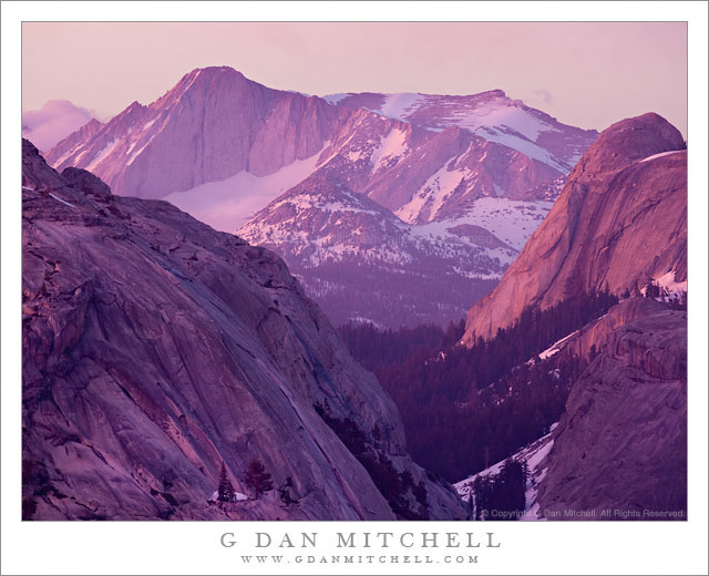 Alpenglow, Mount Conness Alpenglow, Mount Conness