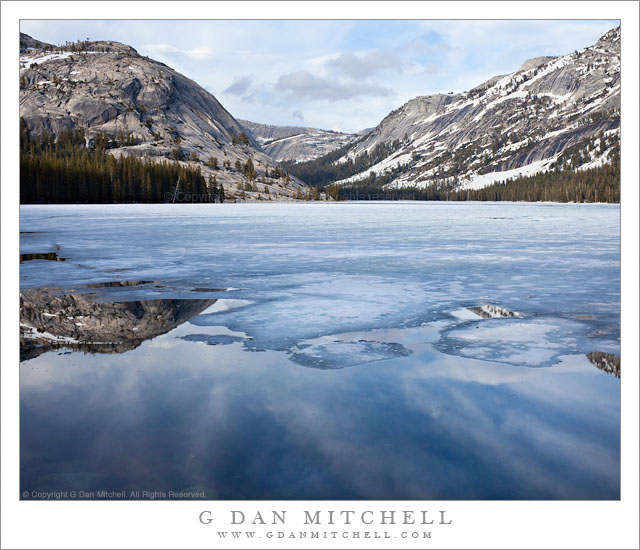 Melting Ice, Tenaya Lake Melting Ice, Tenaya Lake