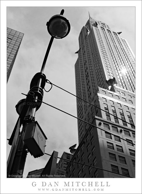 Chrysler Building and Street Lamp Chrysler Building and Street Lamp