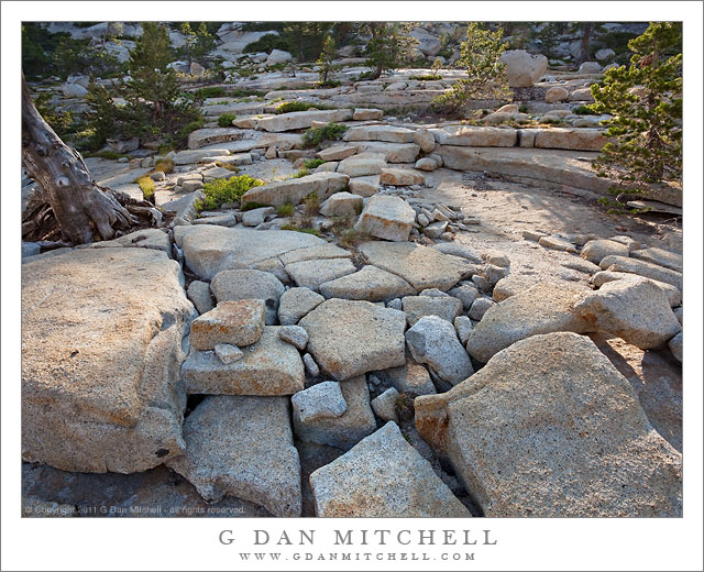 Fractured Granite Ledges