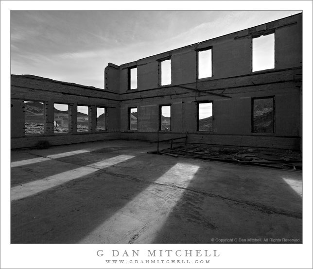 Schoolhouse Ruins, Rhyolite Schoolhouse Ruins, Rhyolite