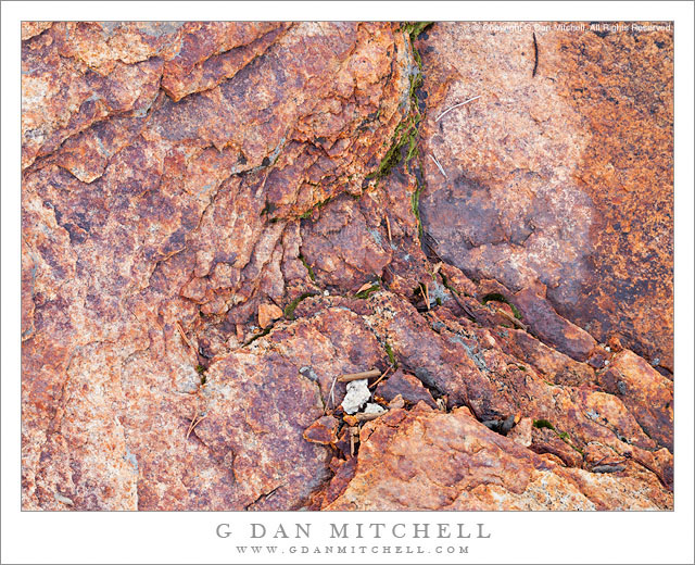 Granite Slab After Rain Granite Slab After Rain
