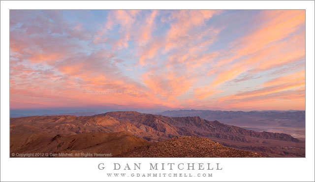 Dawn Sky, Panamint Range