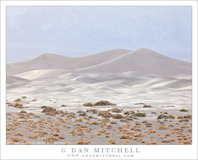 Mesquite Dunes, Cottonwood Mountains