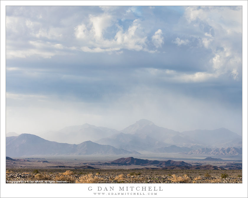 G Dan Mitchell Photograph Desert Sand Storm Mountains G Dan Mitchell Photography